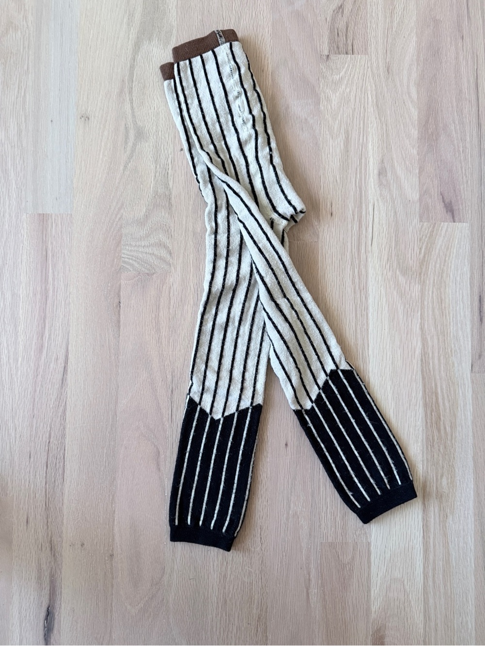 Tinycottons Striped Knit Leggings